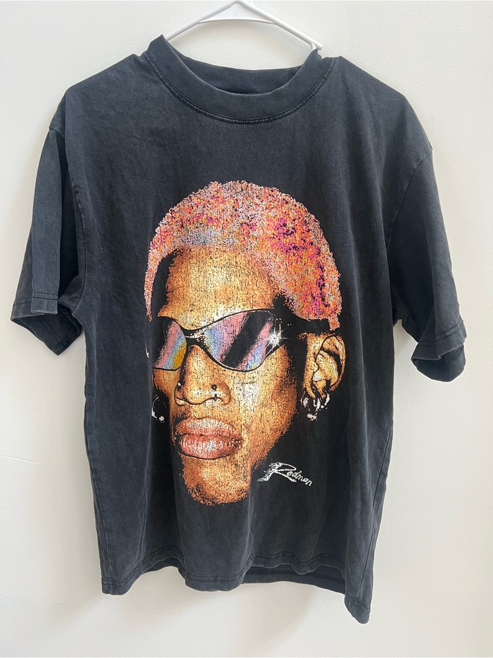 Rodman Apparel 100% Cotton Graphic Tee Size M